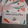 3 cartes Anniversaire - Joyeux Anniversaire